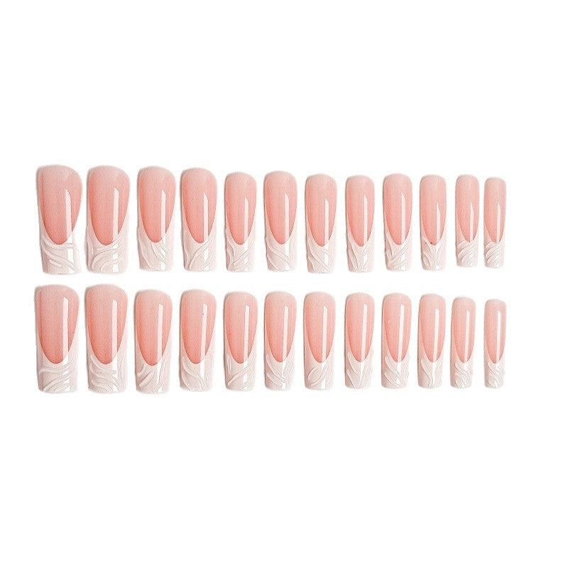 Artificial nails with elegant 3D design Kalsten