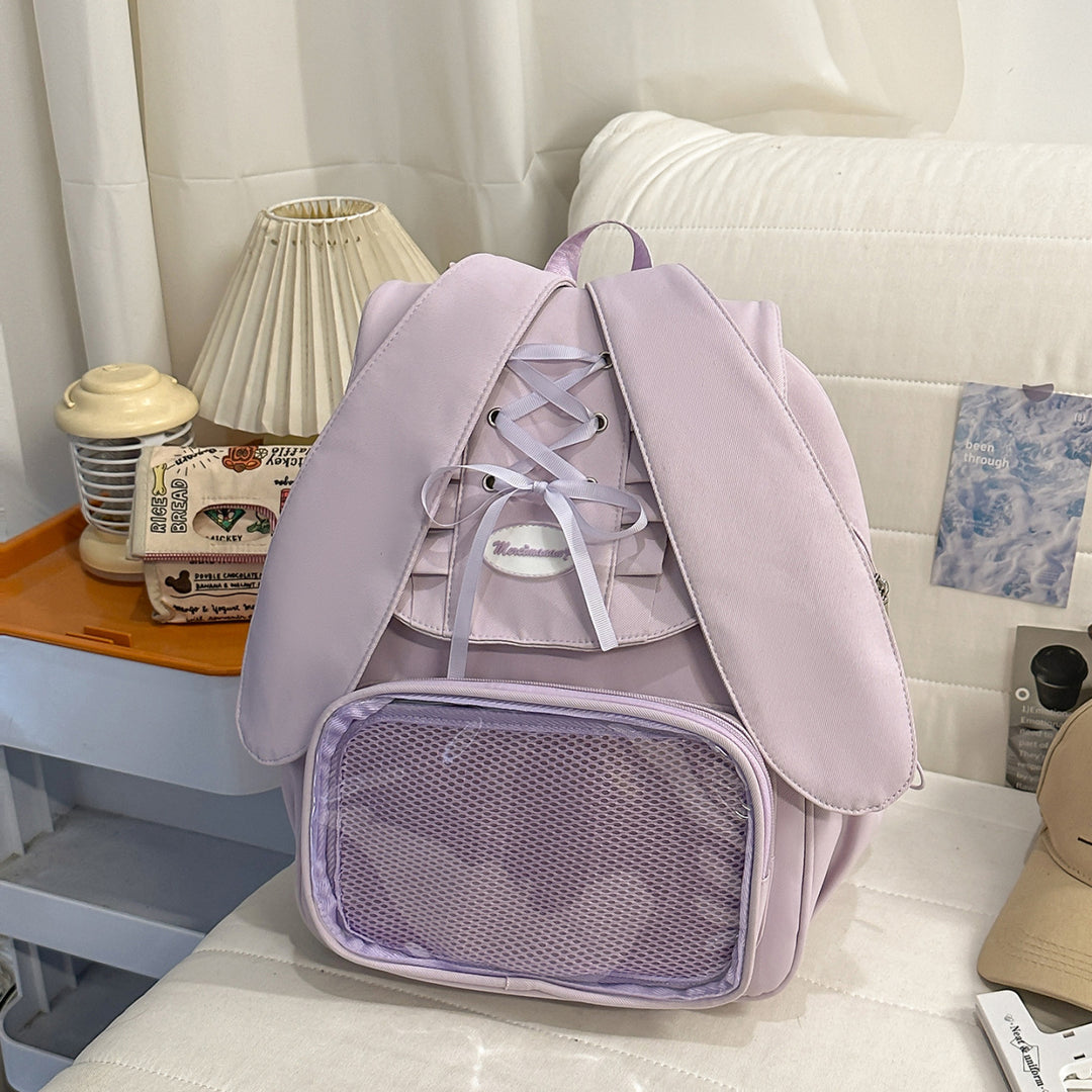 Cute Bunny Ears Backpack