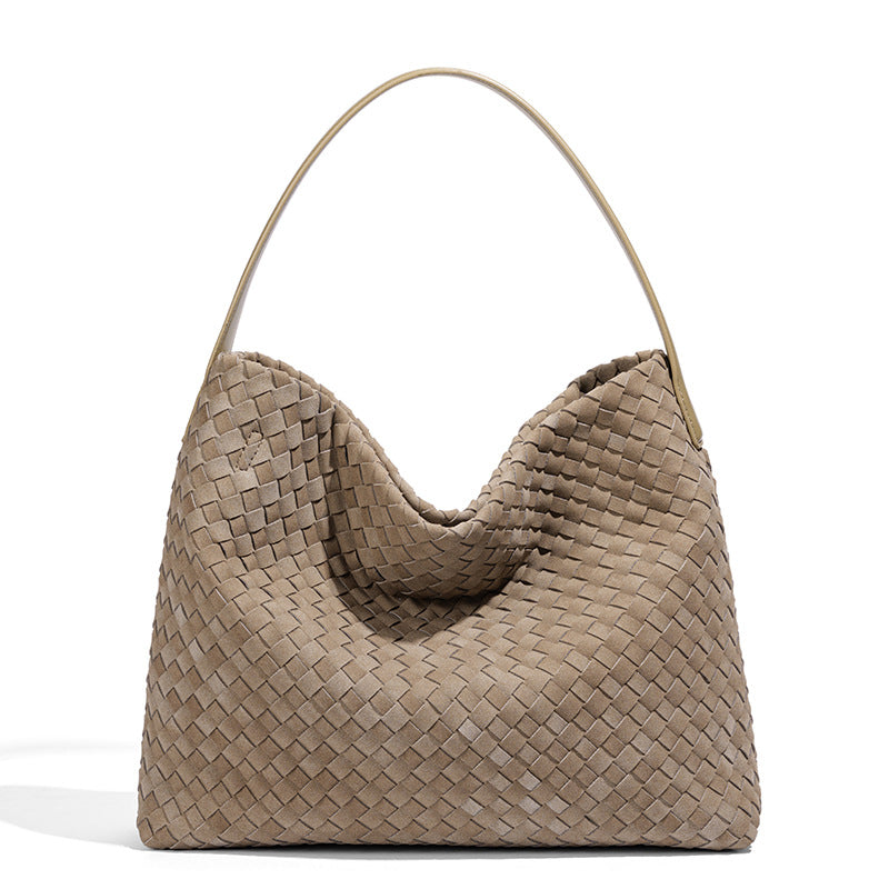 Oversized Woven Hobo Bag Kalsten