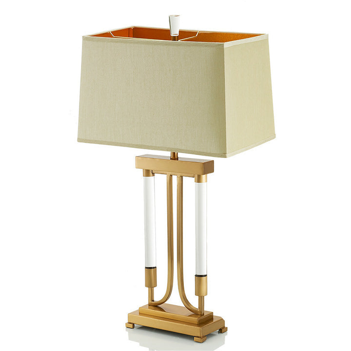 Elegant Crystal Glass Table Lamp