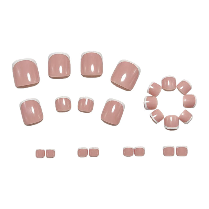 Nail art with elegant French style Kalsten
