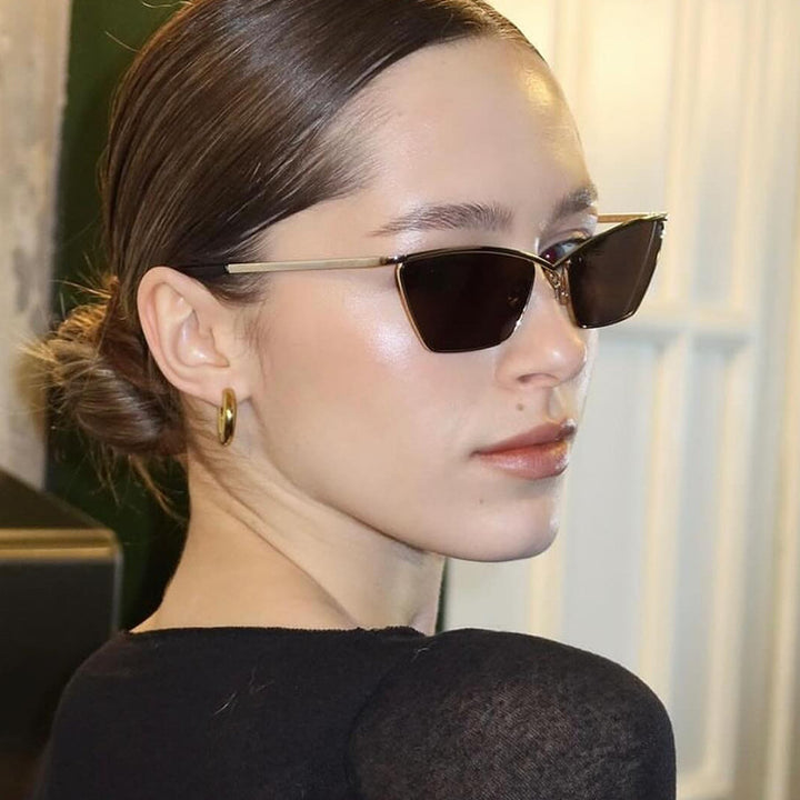 Ladies Cat-Eye Sunglasses with stylish metal frame and UV protection Kalsten