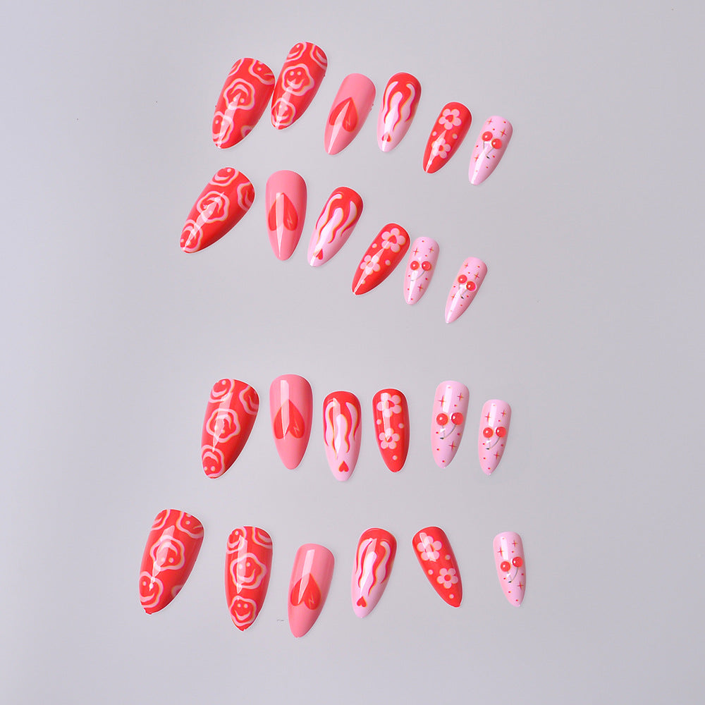 Artistic Press-On Nail Design Set Kalsten