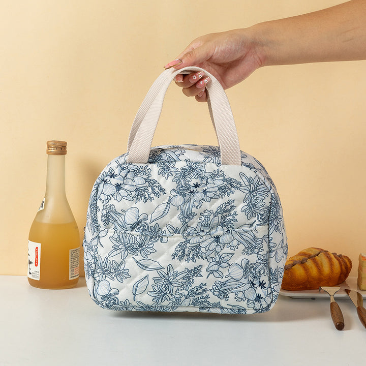 Floral Print Insulated Lunch Bag Kalsten