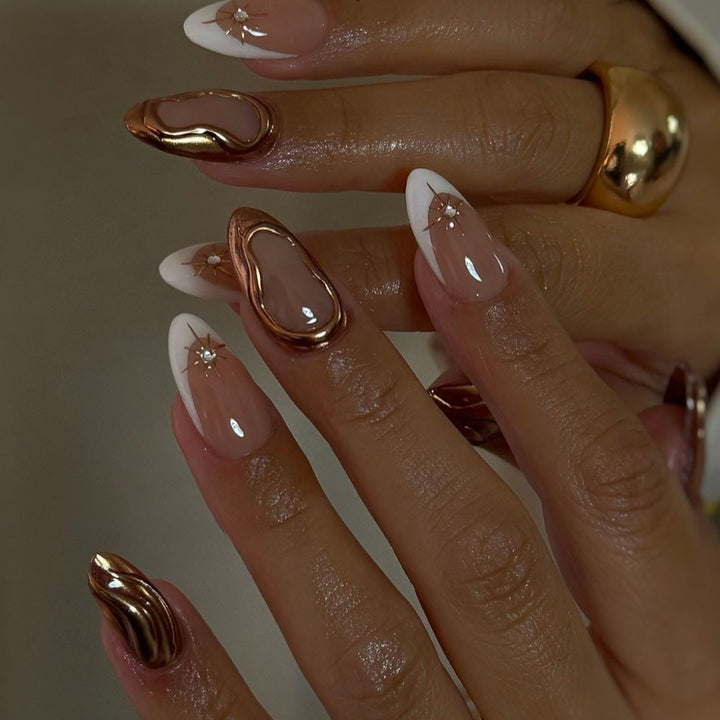 Decorative Sculpted Press-On Nails Kalsten