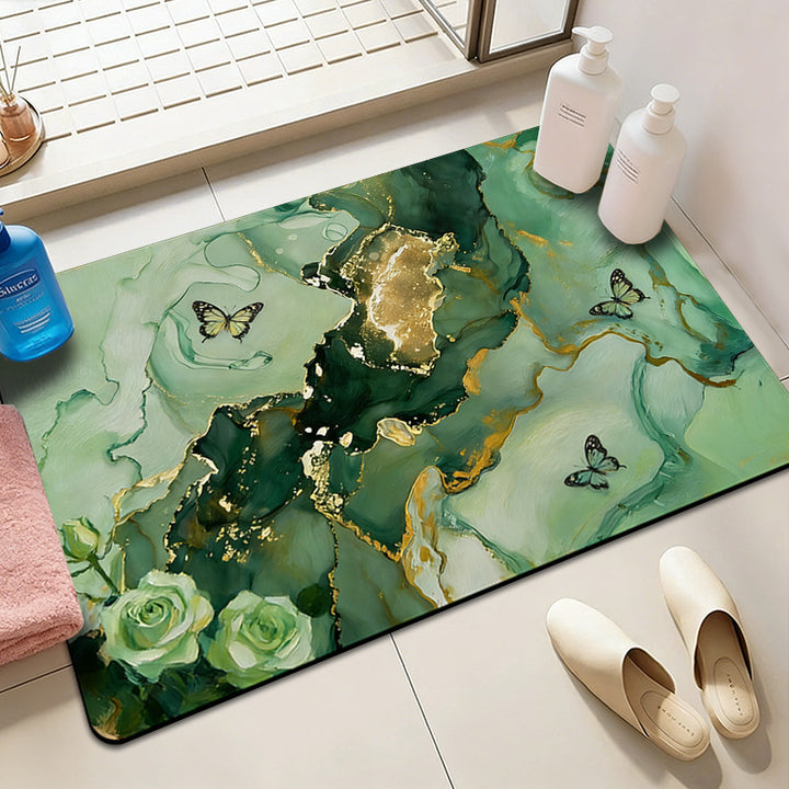 Elegant Artistic Bath Mat