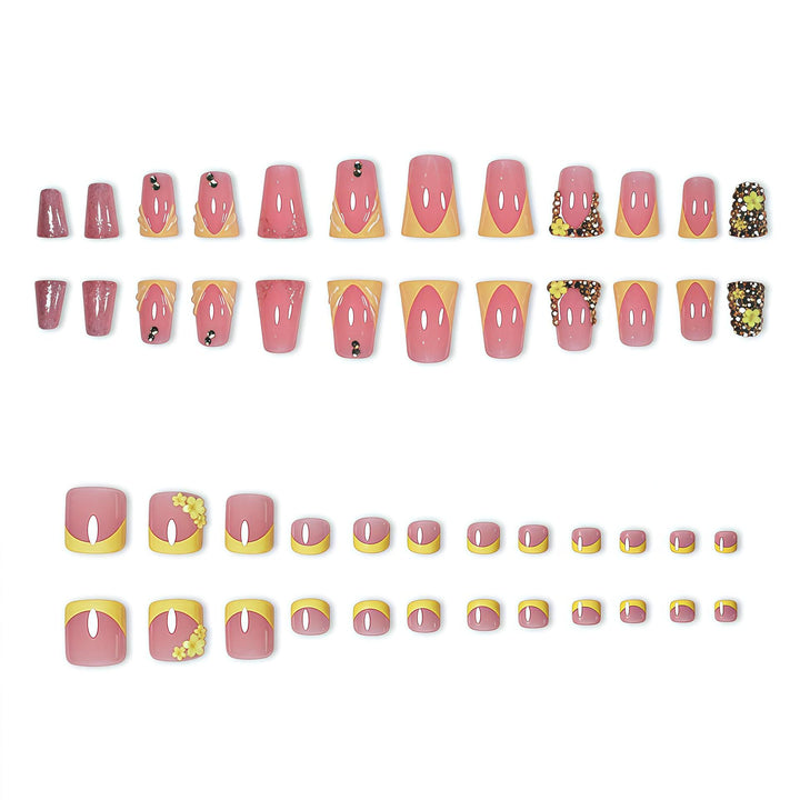 Luxury Decorative Press-On Nail Set Kalsten