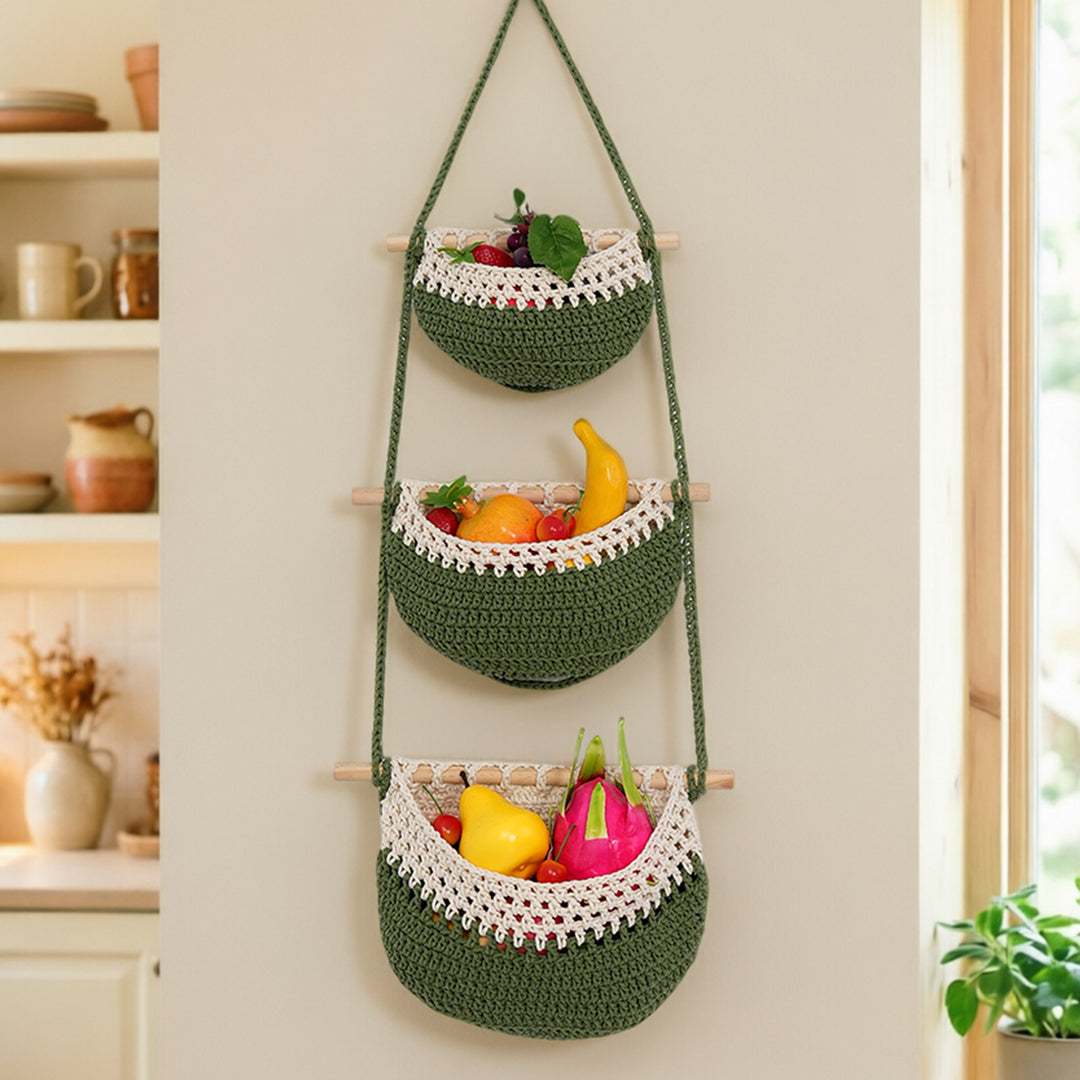 Handcrafted Macrame Wall Planter