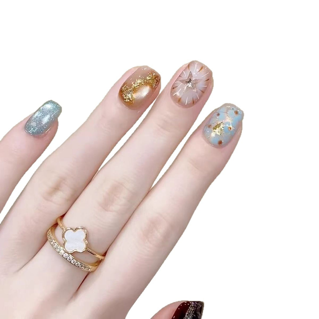 Artistic Press-On Nail Set Kalsten
