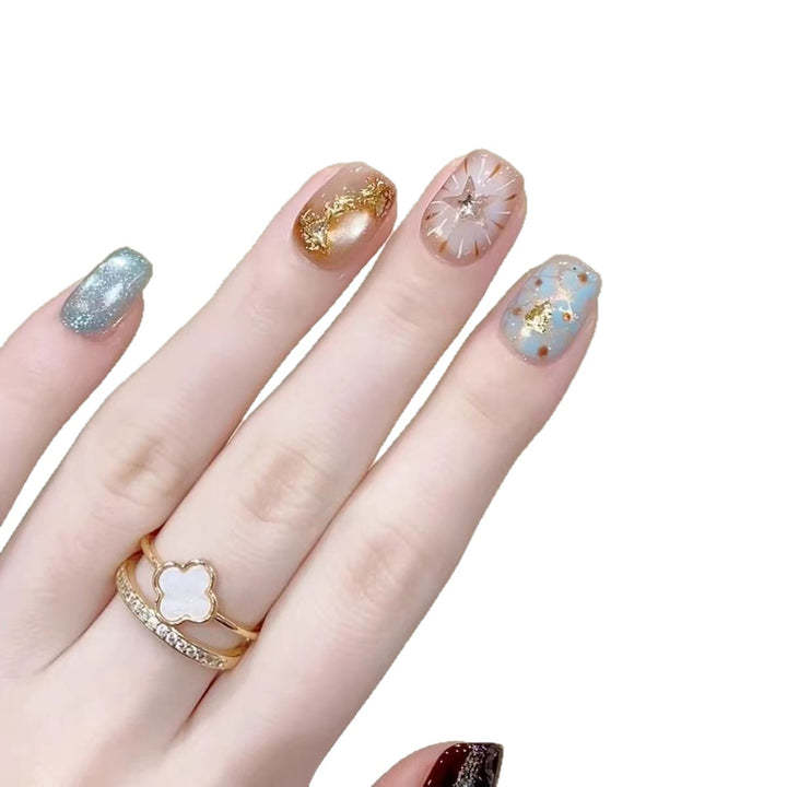 Artistic Press-On Nail Set Kalsten