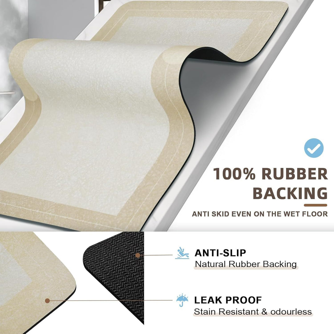 Textured Non-Slip Bath Mat Kalsten