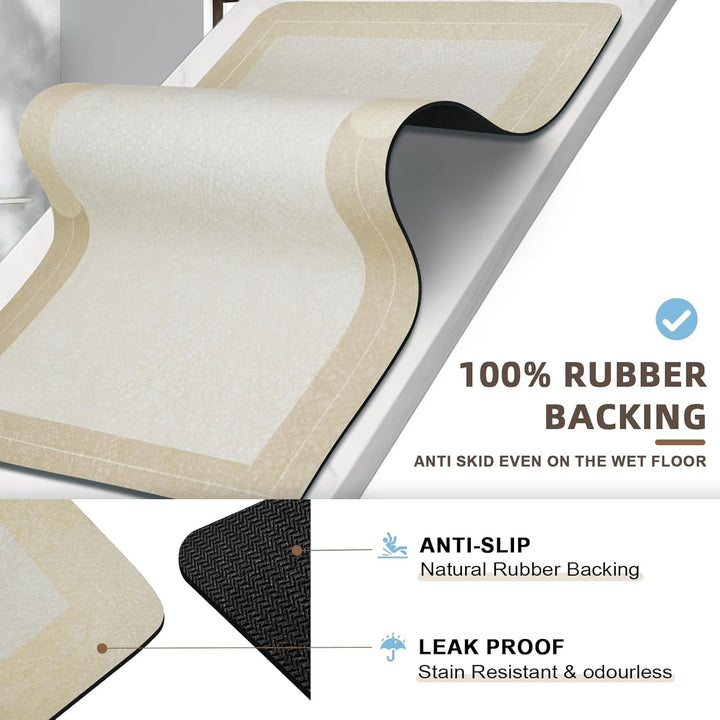 Textured Non-Slip Bath Mat Kalsten
