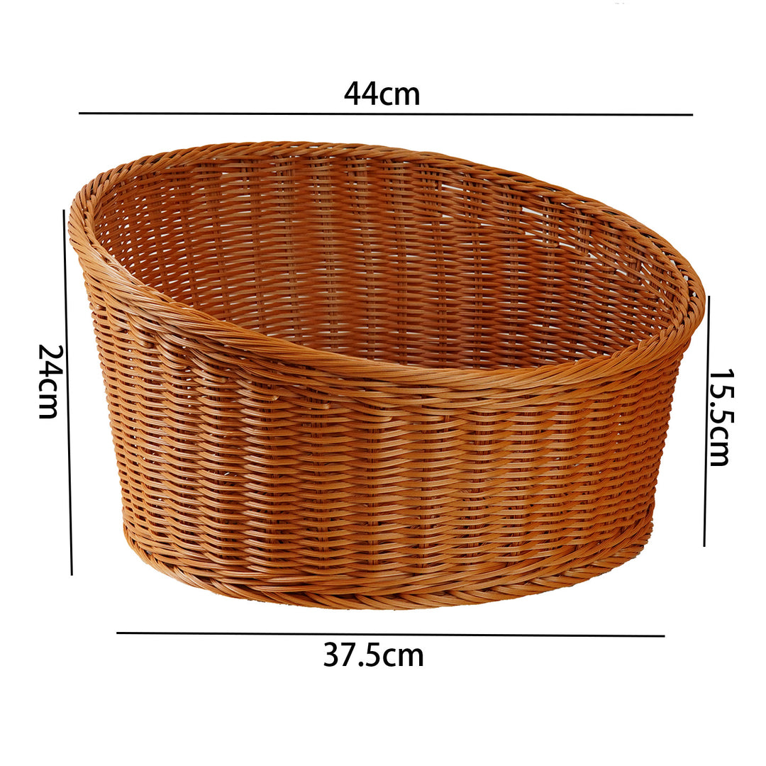 Elegant Woven Serving Tray Kalsten