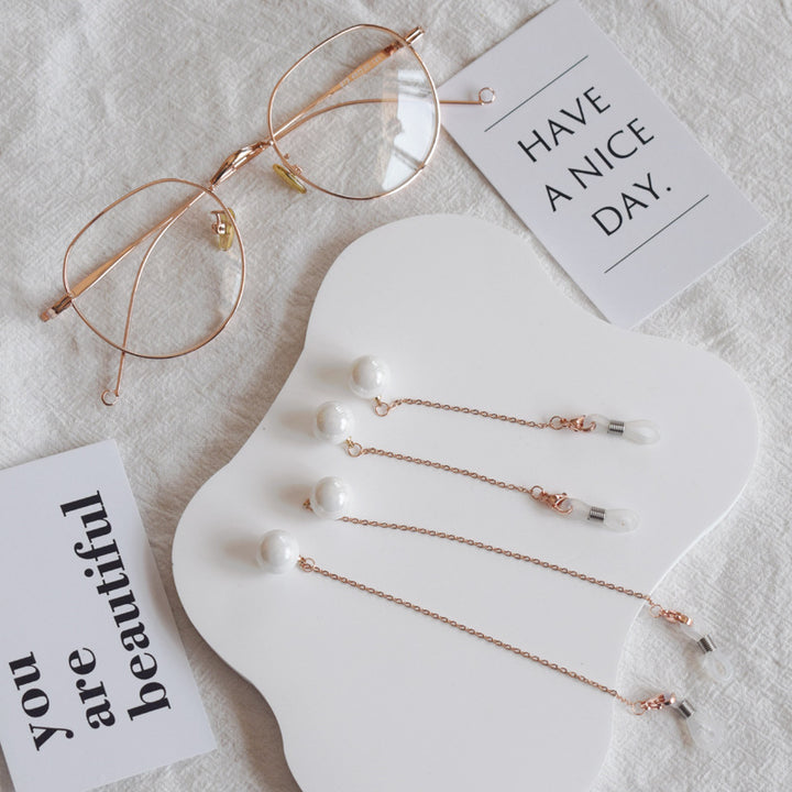 Elegant Long Pendant Pearl Earrings Kalsten
