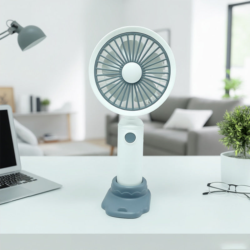 Women's Portable Hand Fan with Ergonomic Design and USB Charging Option Kalsten