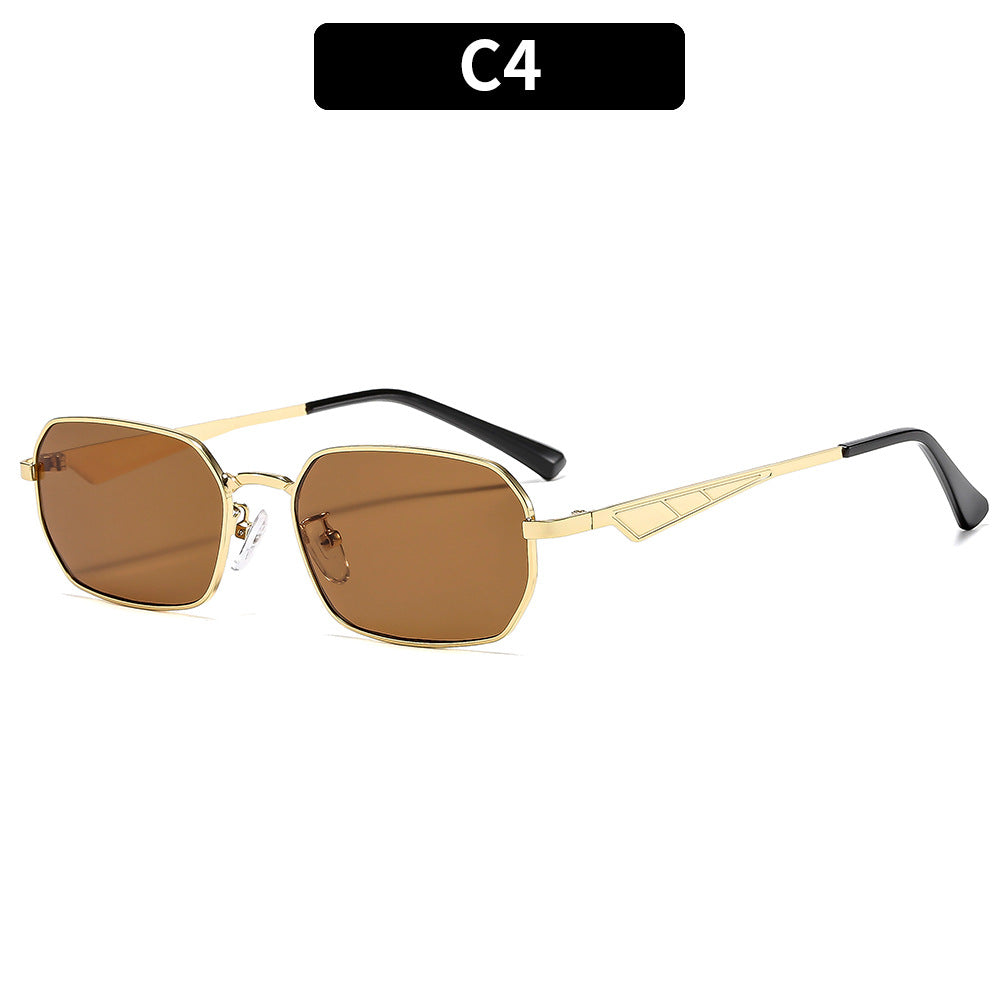 Geometric Shield Sunglasses