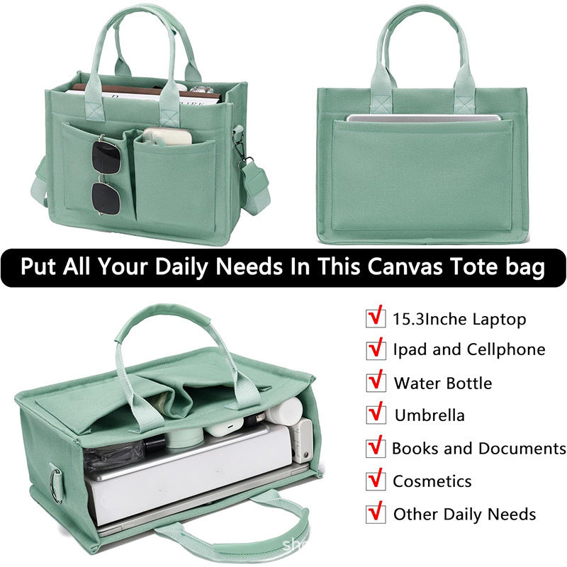 Multifunctional tote bag with separate compartments Kalsten