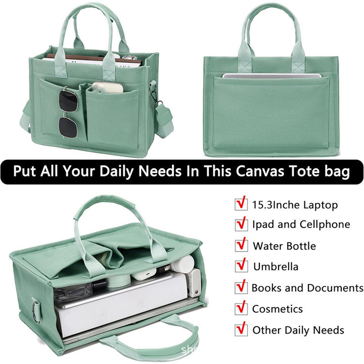 Multifunctional tote bag with separate compartments Kalsten