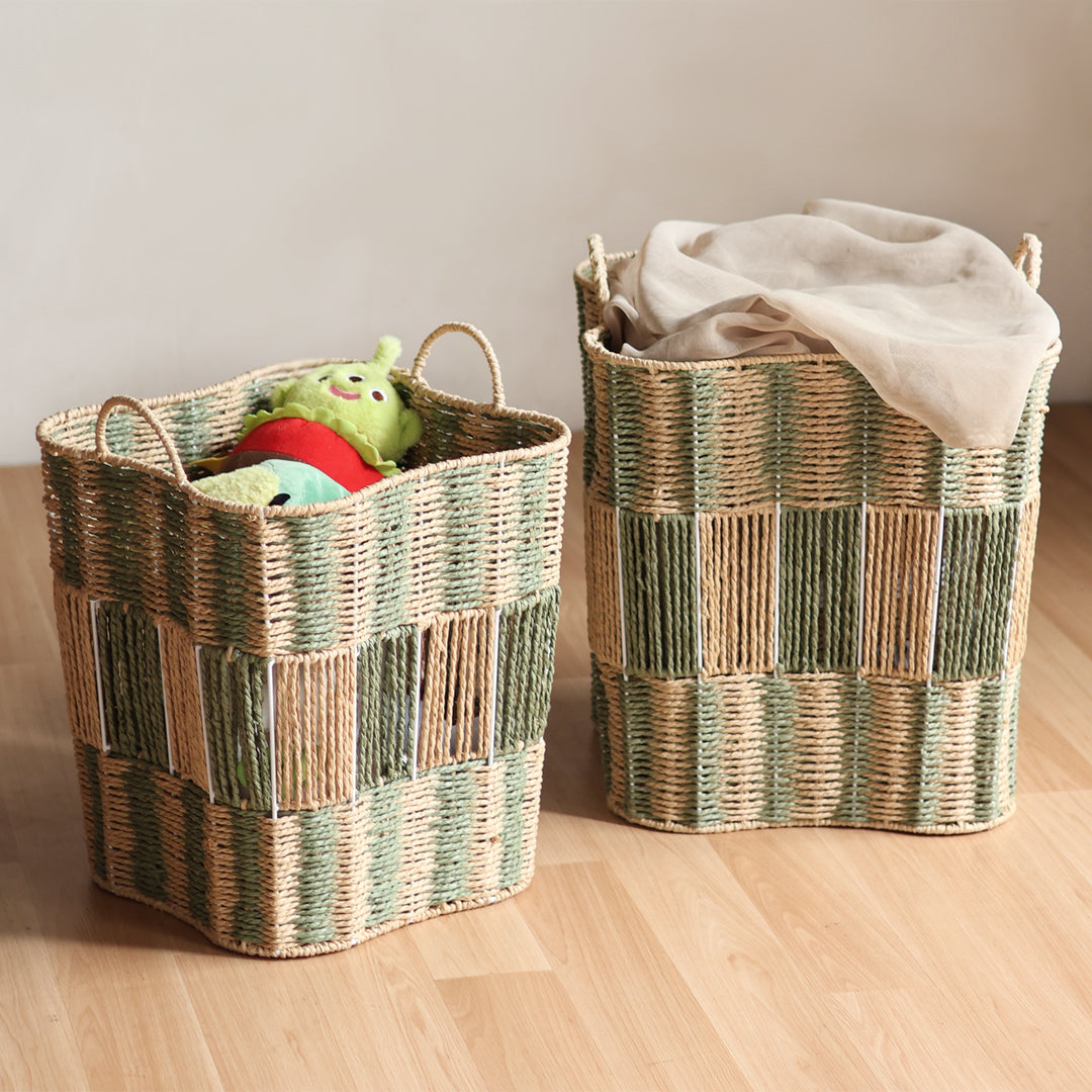 Handcrafted storage basket Kalsten