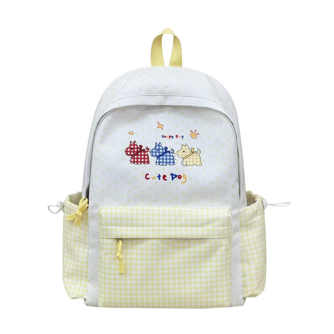 Backpack with Playful Animal Design and Ergonomic Compartment Layout Kalsten