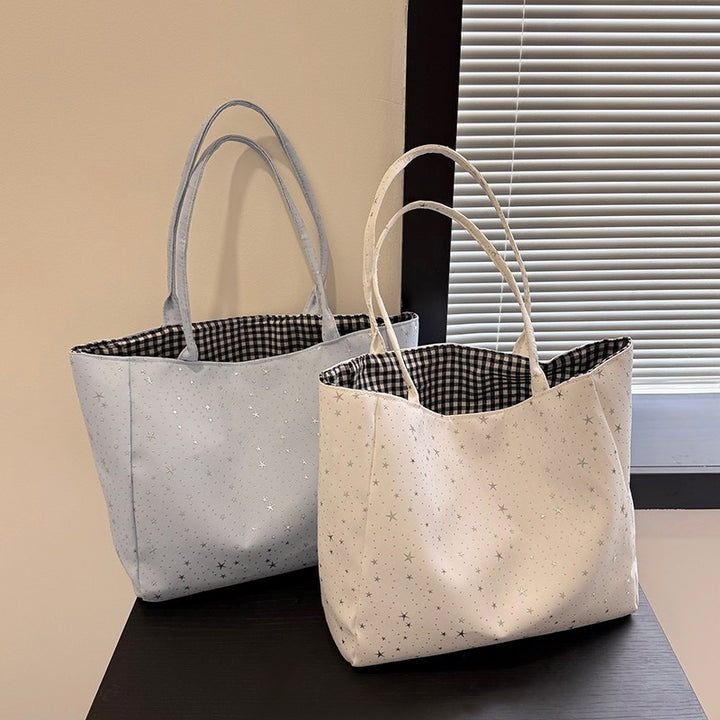 Stylish Star-Patterned Tote Bag Kalsten