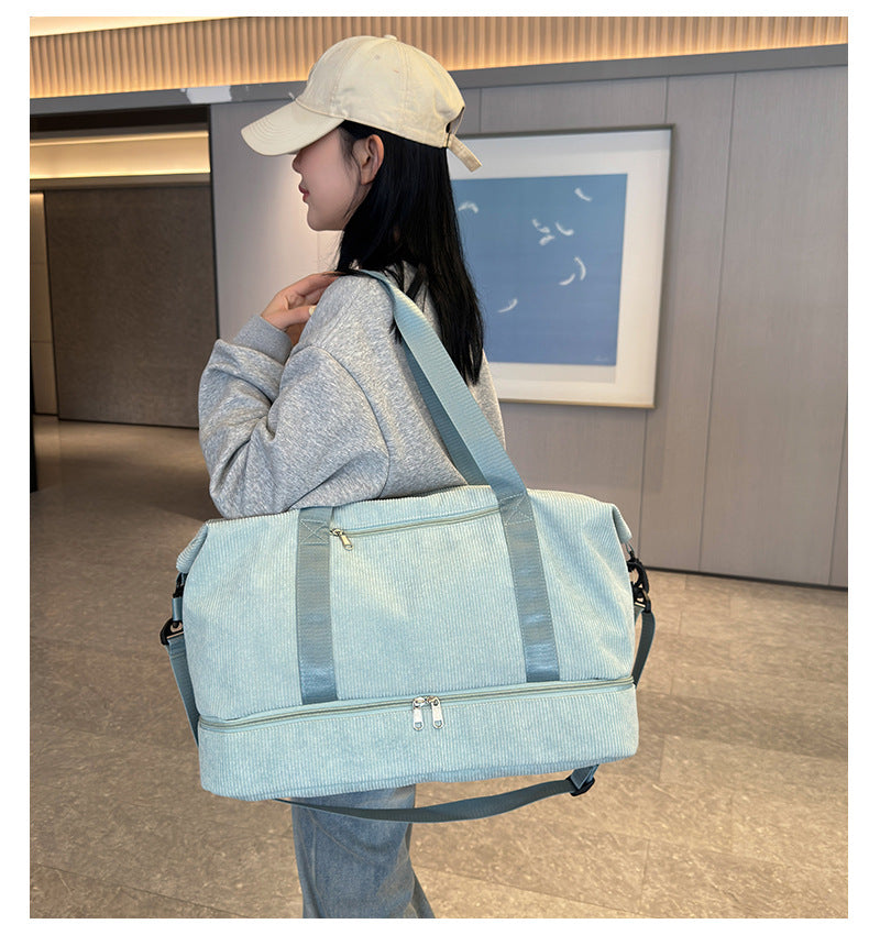 Corduroy Travel Weekender Bag Kalsten