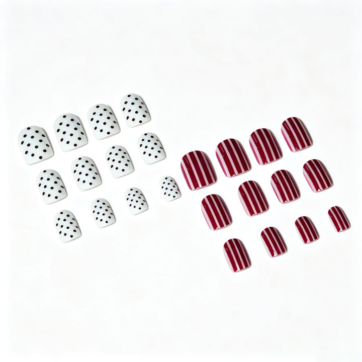 Artistic Multi-Patterned Nail Art Set