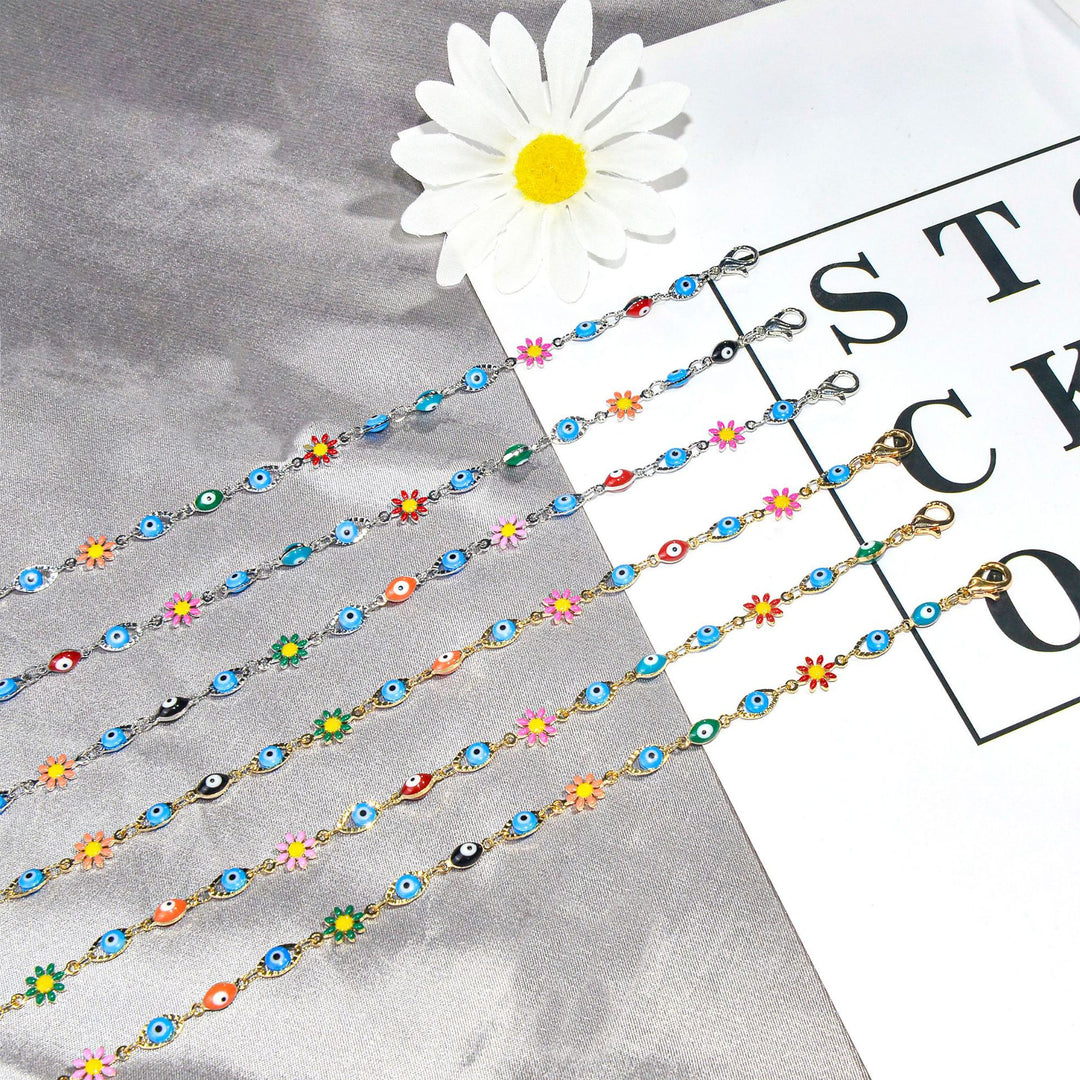 Colorful Evil Eye Charm Bracelet Kalsten 1788164354