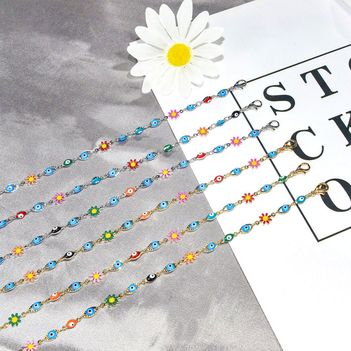Colorful Evil Eye Charm Bracelet Kalsten 1788164354