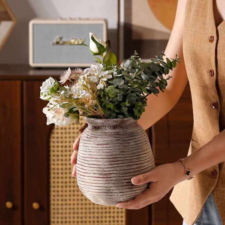Elegant Artificial Flower Pot Kalsten