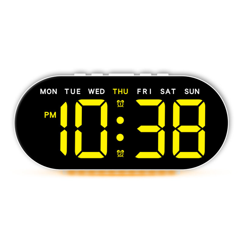 Digital Alarm Clock with Large LED Display and Temperature Display Kalsten