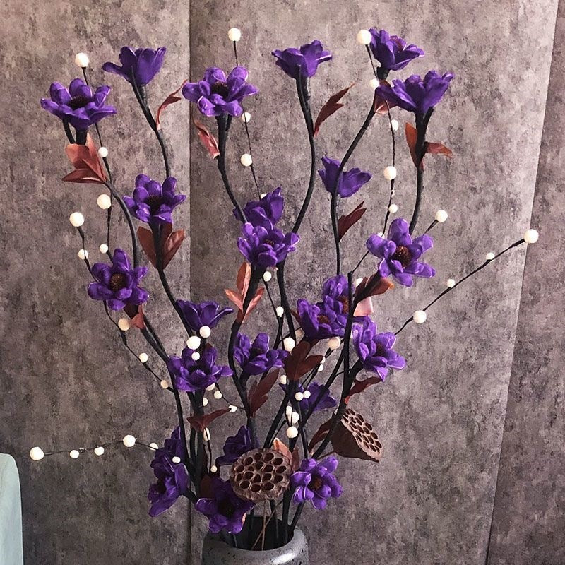 Lifelike Decorative Floral Arrangement