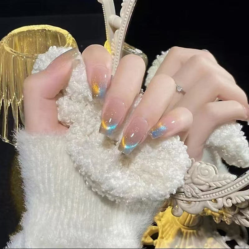 Artificial Nail Set with Modern Gradient Color Kalsten