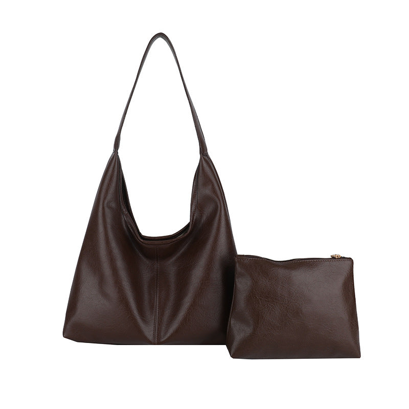 Contemporary Leather Shoulder Bag Kalsten