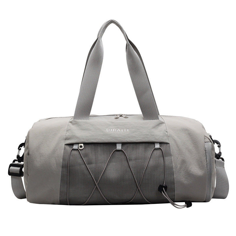Mesh-Designed Sports Duffle Bag