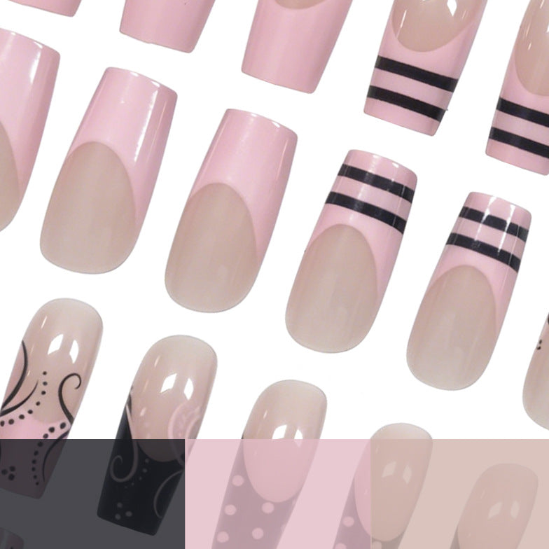 Artistic Glossy Nail Art Enhancements Kalsten