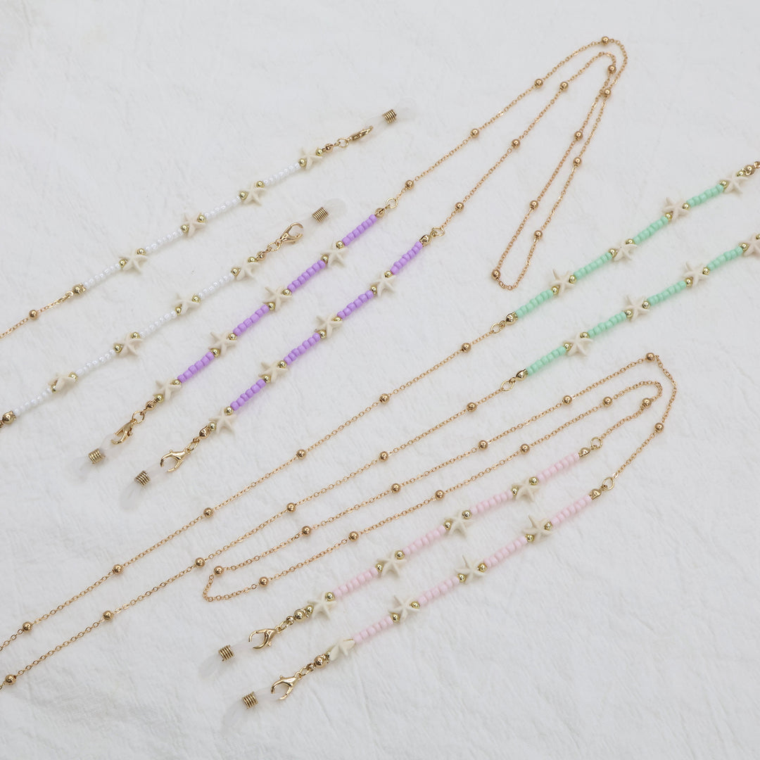 Beach-Inspired Beaded Eyewear Chain Kalsten