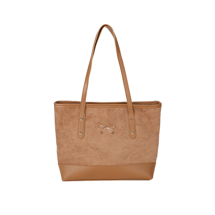 WoStylish Faux Suede Tote Bag Kalsten