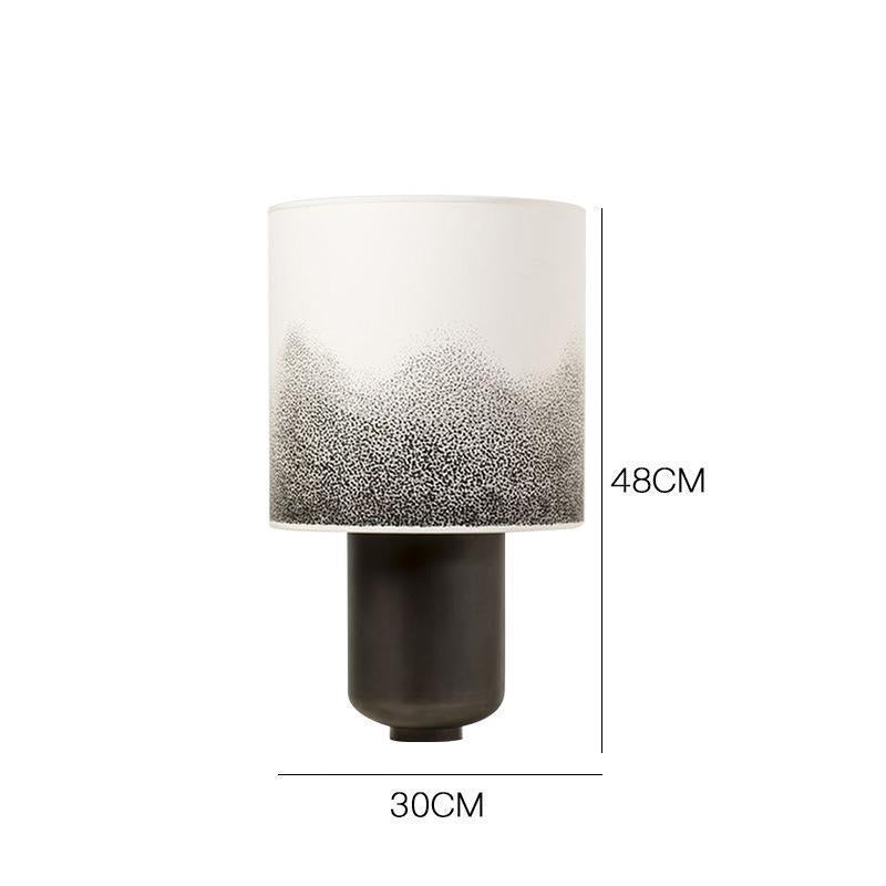 Modern Table Lamp with Artistic Shade