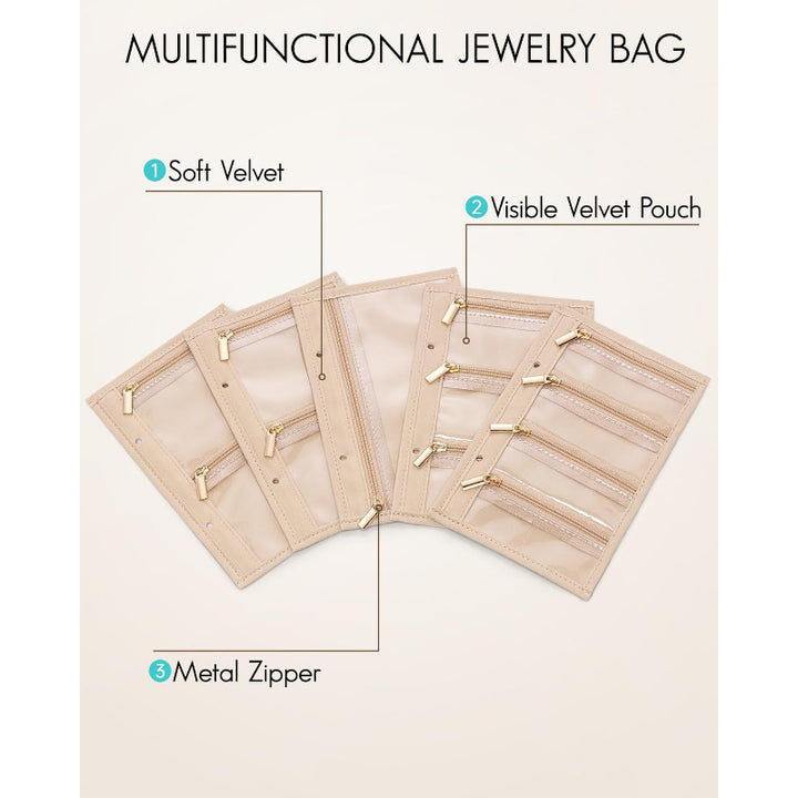 Jewelry organizer with transparent compartments Kalsten