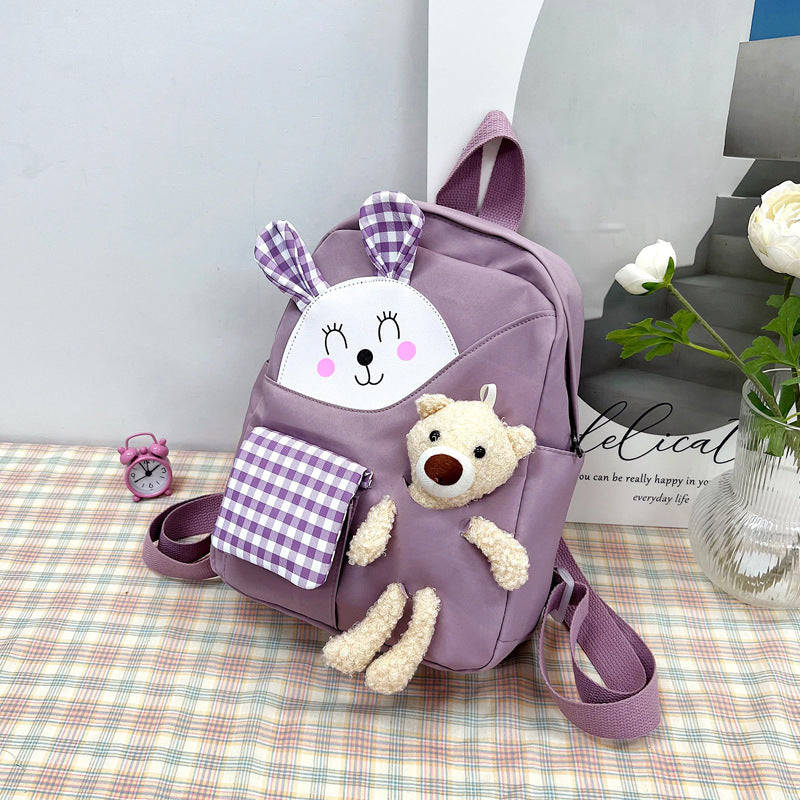 Cute Animal-Themed Plush Backpack Kalsten