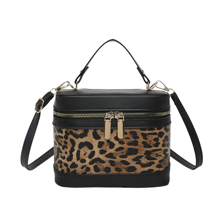 WoChic Leather and Fabric Crossbody Bag Kalsten