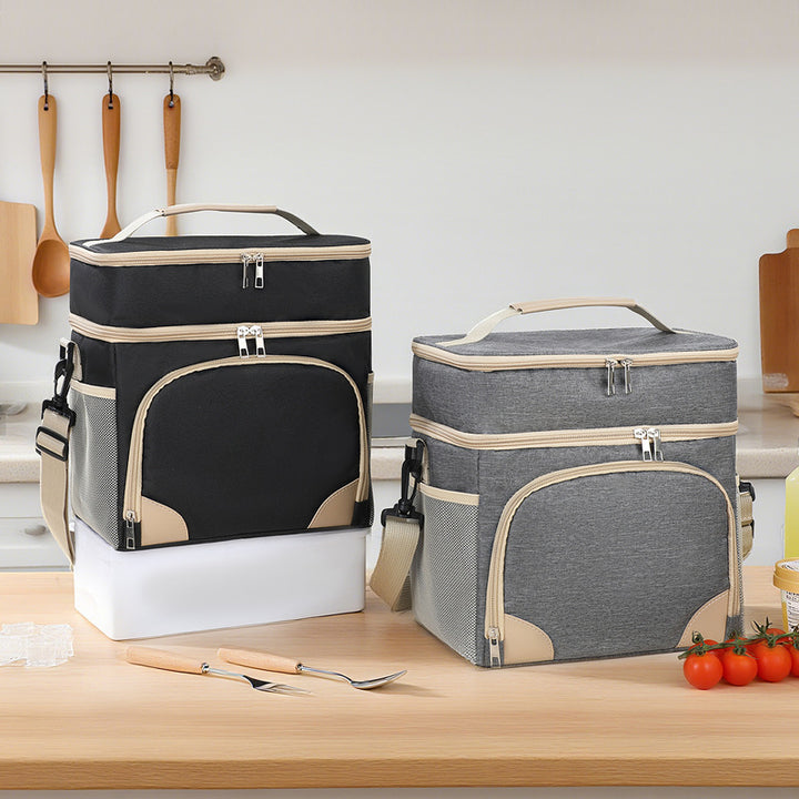 Insulated Multi-Pocket Lunch Organizer Kalsten