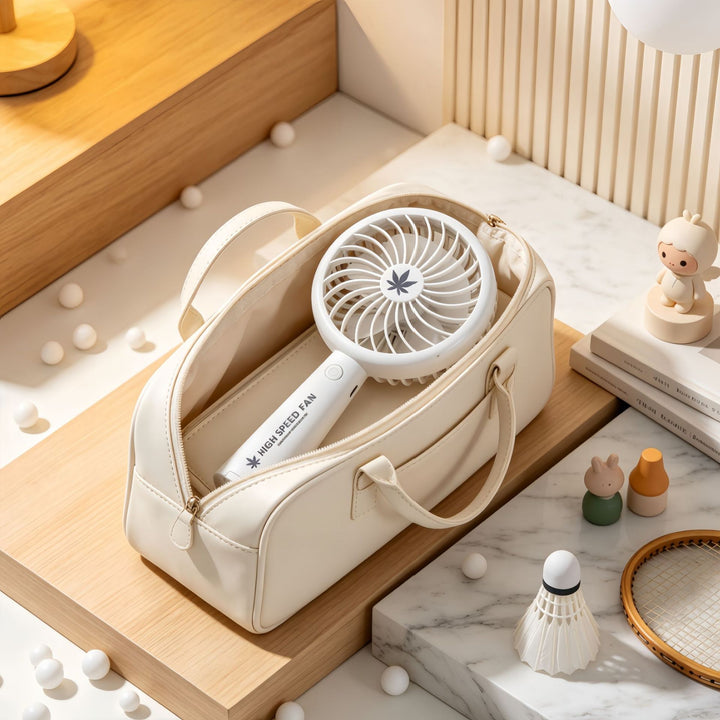 Ladies portable high-speed fan with USB connection Kalsten