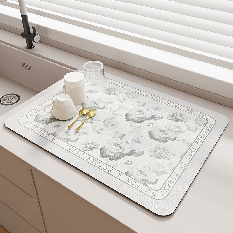 Floral-Patterned Kitchen Placemats