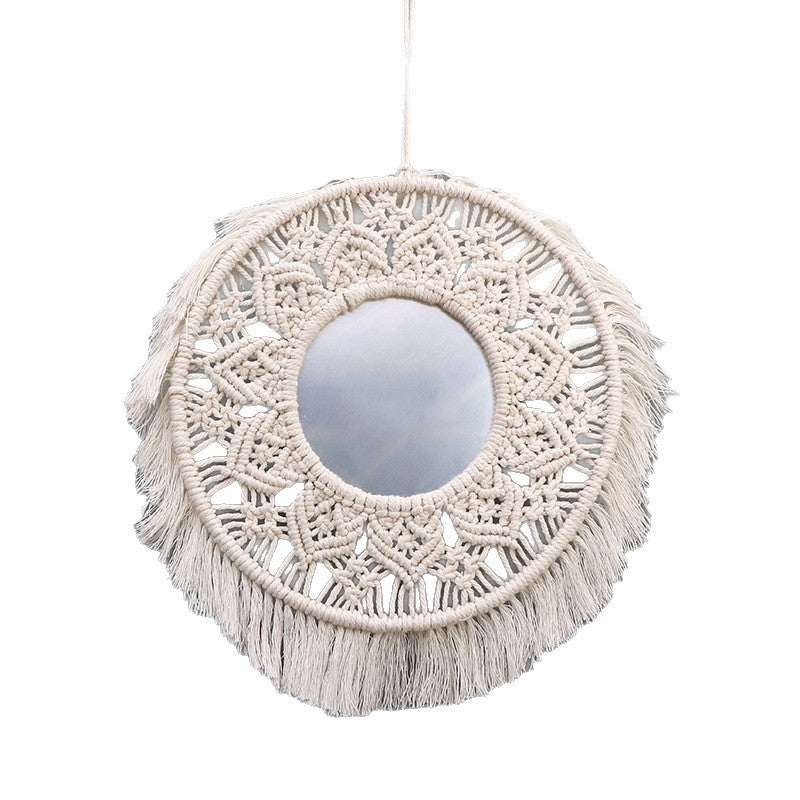 Decorative Macrame Mirror Kalsten