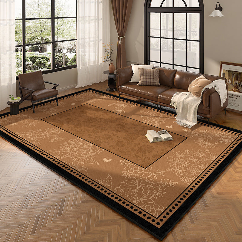 Elegant Floral Design Area Rug