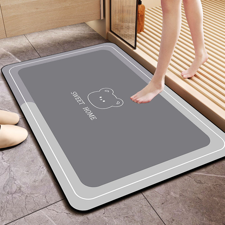 Absorbent Memory Foam Bathroom Mat Kalsten