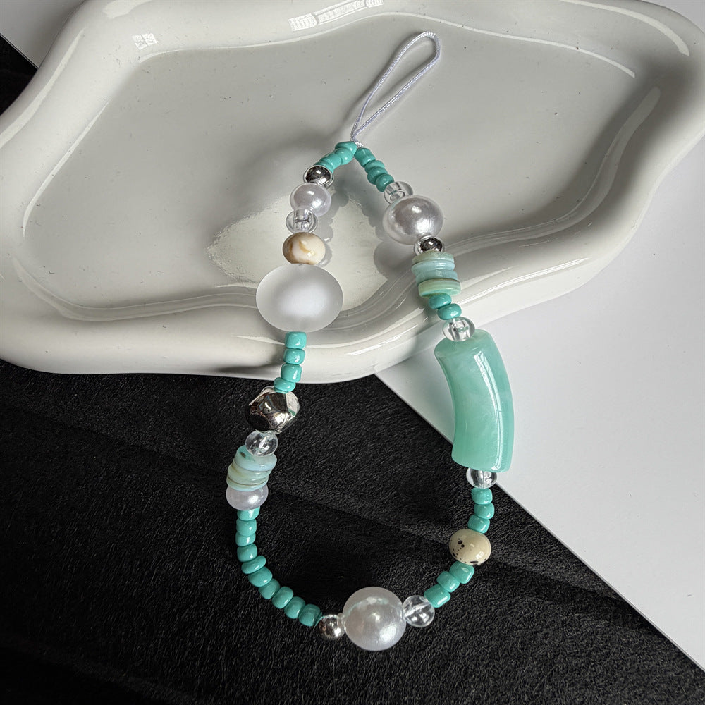 Handmade Beaded Phone Charm Kalsten