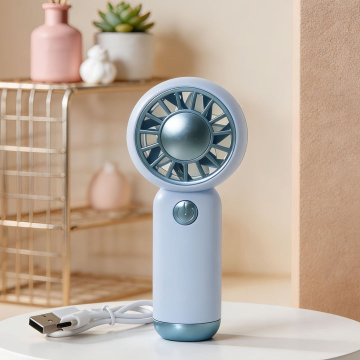 Women's Portable Hand Fan with USB Charging Function Kalsten